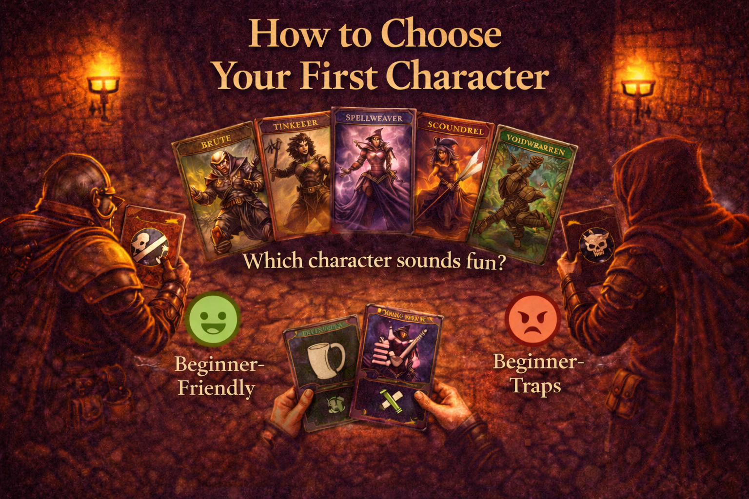 How to Choose Your First Character