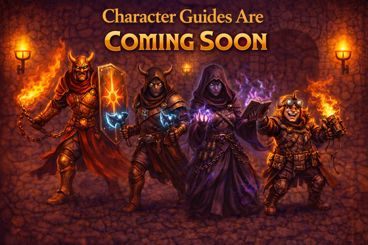 Characters & Party Play — Coming Soon